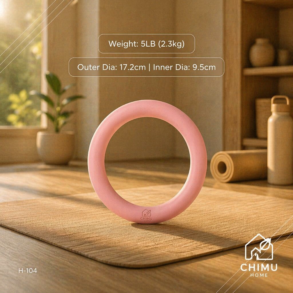 Yoga Fitness Exercises - 【CHIMU HOME】 Yoga Weight Ring Silicone