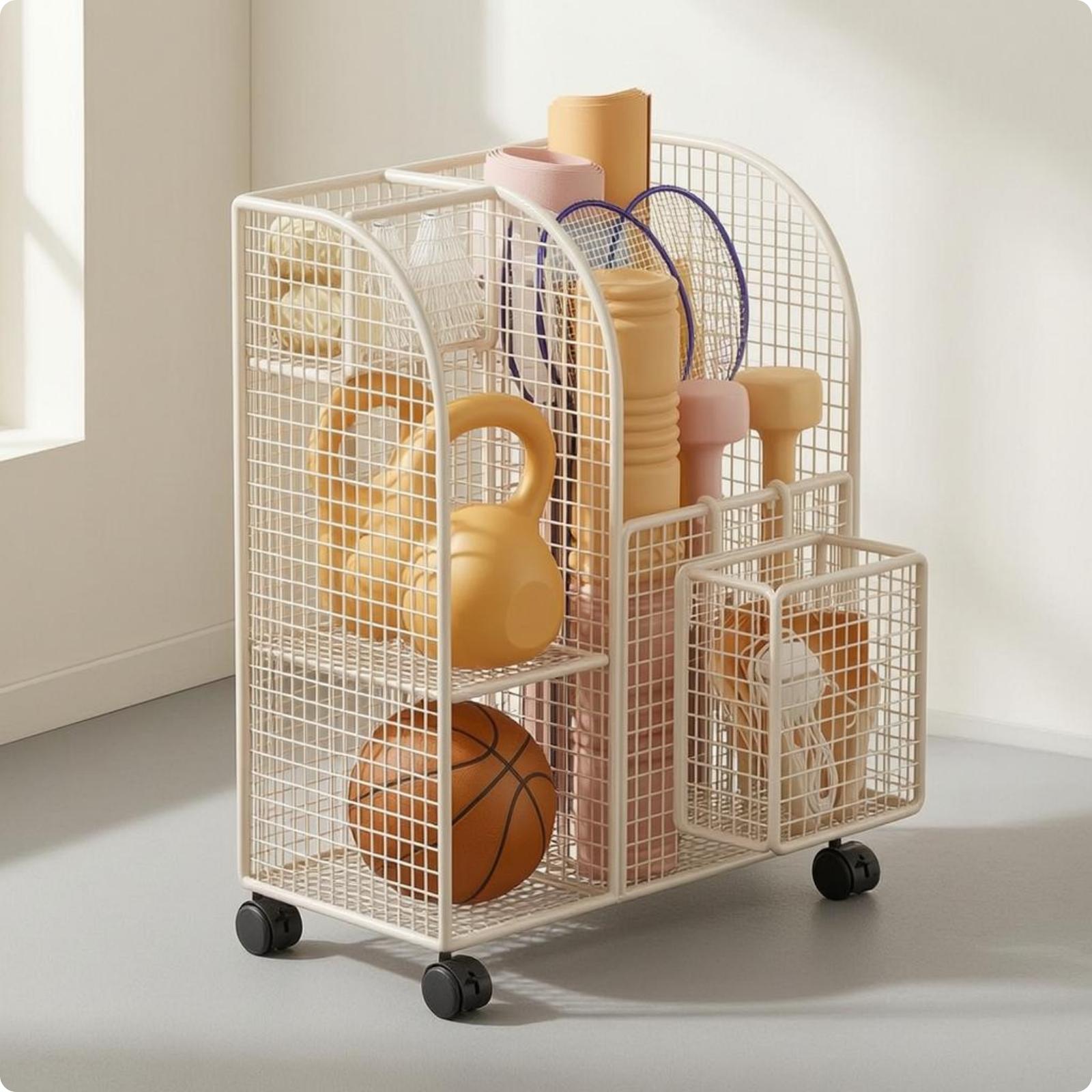 Compact Iron Wire Rack for Exe - đánh giá và giá Yoga Fitness Exercises
