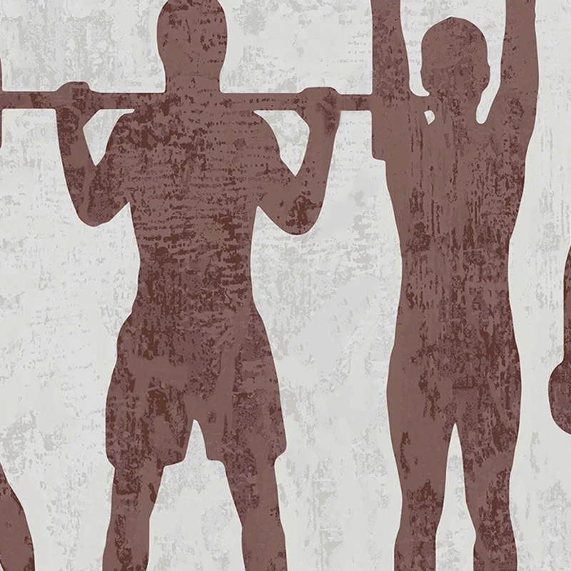 Custom Modern Sports Pattern W - đánh giá và giá Yoga Fitness Wallpaper