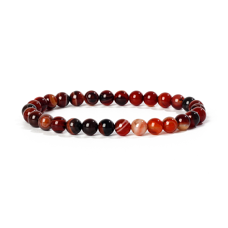 6 8MM Ban Đầu Sọc Agat Vòng Ta - đánh giá và giá Yoga Fitness Gifts