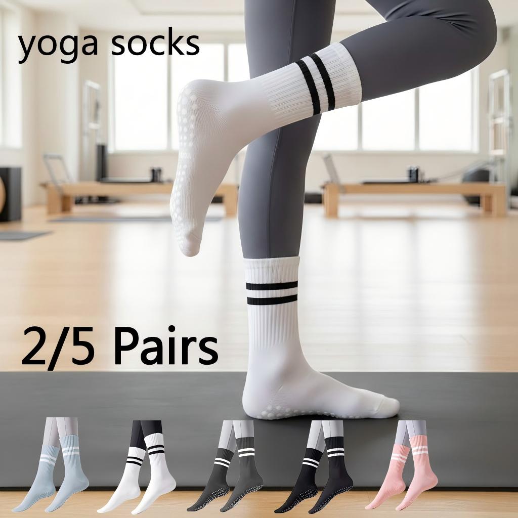 Women Non Slip Yoga Socks, Gri - đánh giá và giá Yoga Fitness Gym