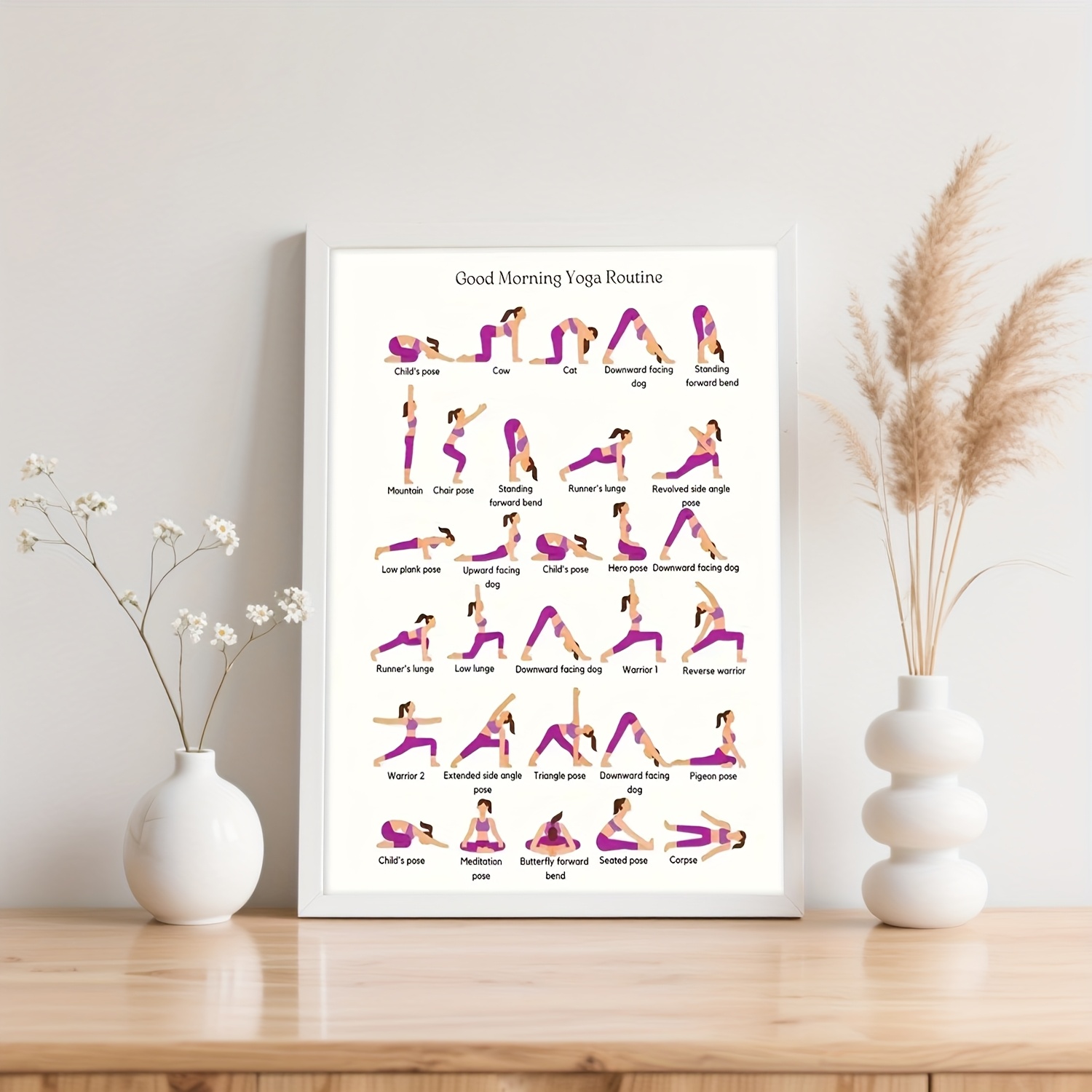 Yoga Practice Poster, Indoor D - đánh giá và giá Yoga Fitness Wallpaper