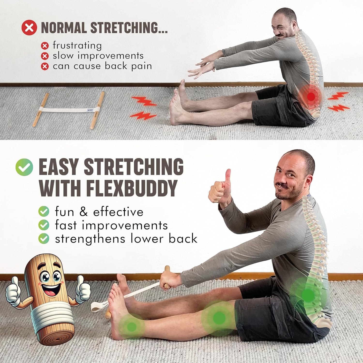 Hamstring Stretcher Adjustable - đánh giá và giá Yoga Fitness Exercises