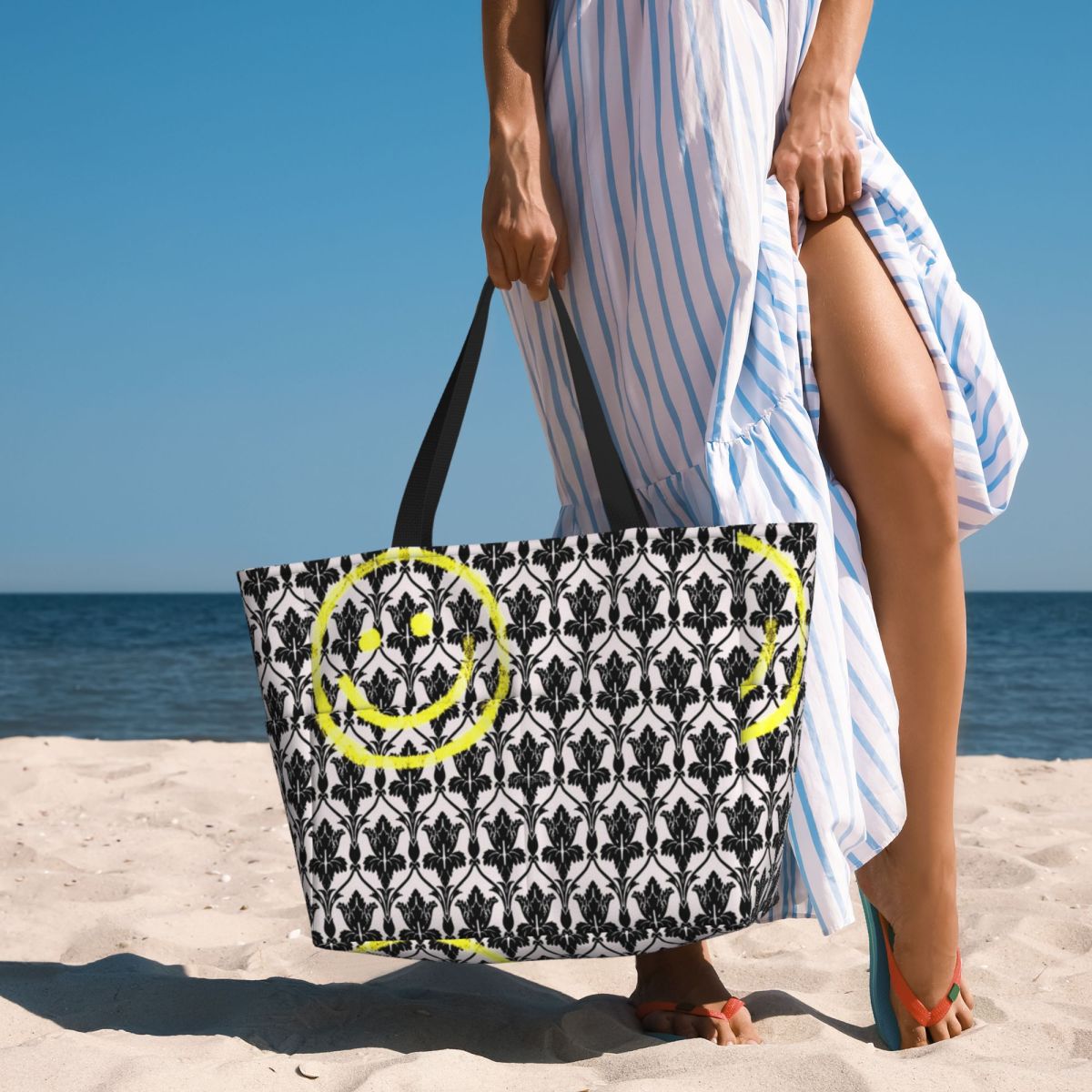 Sherlock Wallpaper Beach Tote  - đánh giá và giá Yoga Fitness Wallpaper
