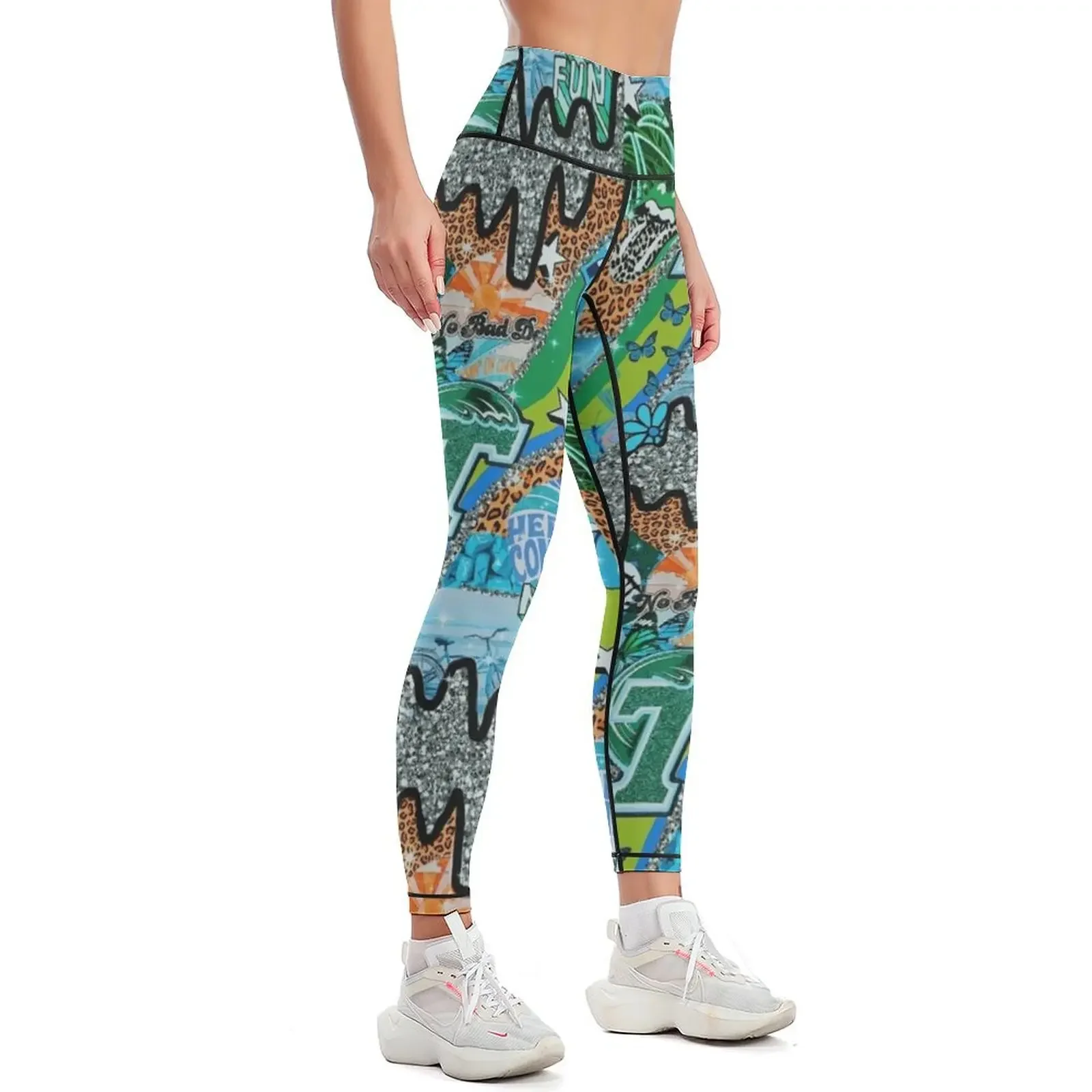 TU WALLPAPER Leggings Women's  - đánh giá và giá Yoga Fitness Wallpaper