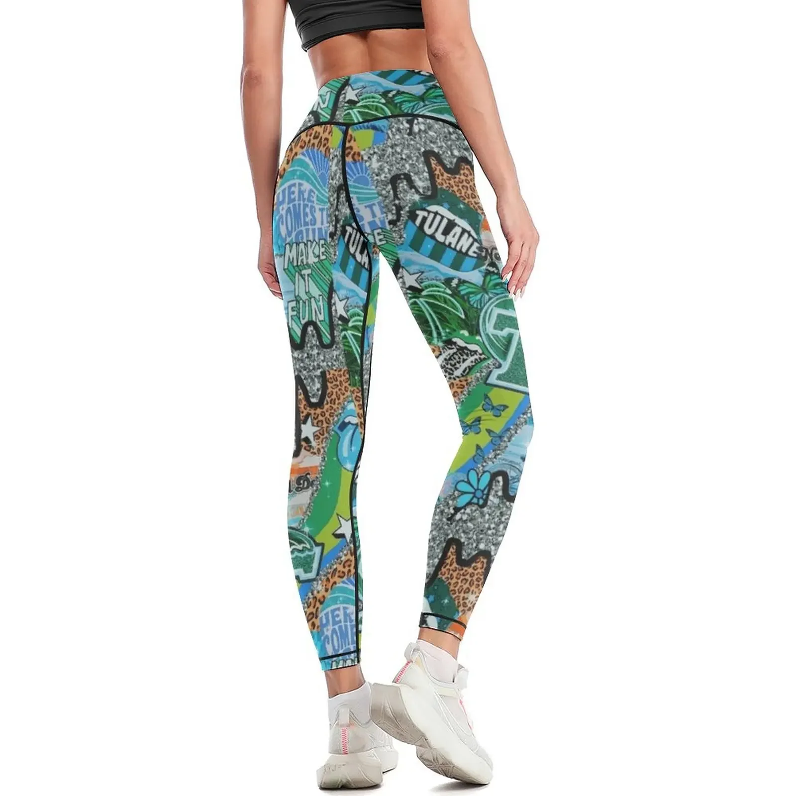 TU WALLPAPER Leggings Women's  - đánh giá và giá Yoga Fitness Wallpaper