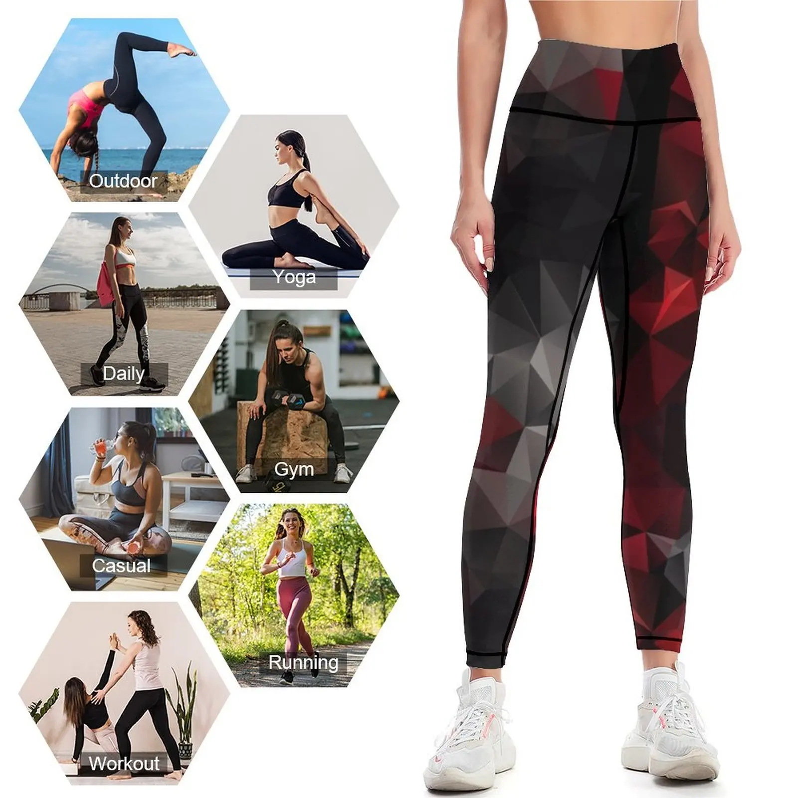 Abstract background of triangl - đánh giá và giá Yoga Fitness Wallpaper
