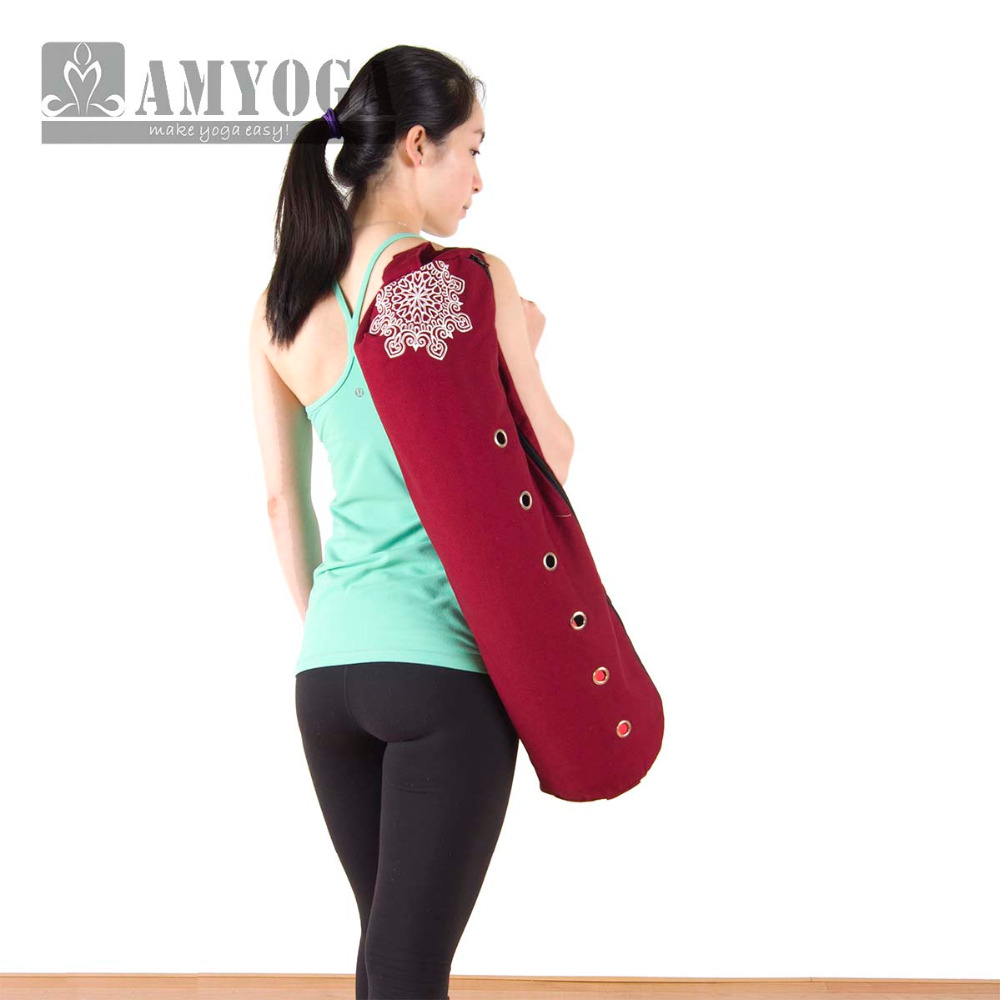 Canvas Yoga Mat Bag Single Sho - đánh giá và giá Yoga Fitness Gym