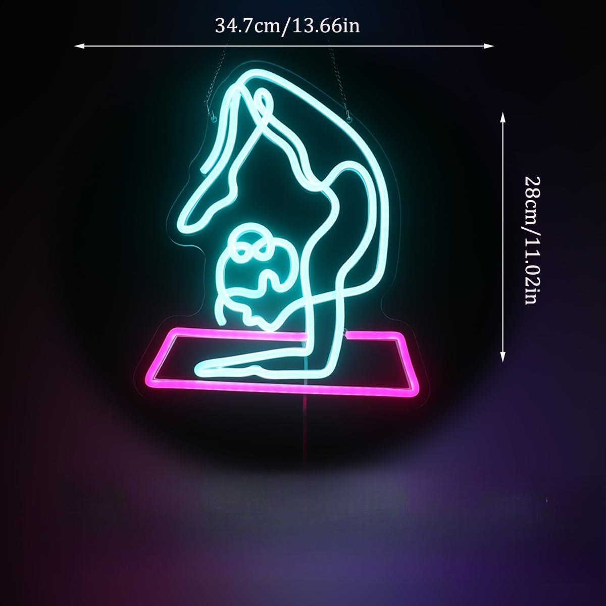 Yoga Neon Sign Dimmable Led Wa - đánh giá và giá Yoga Fitness Gifts