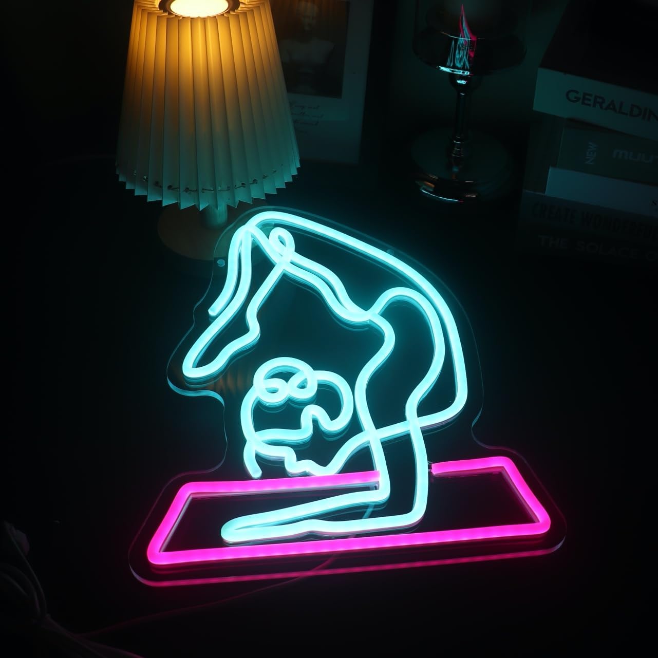 Yoga Neon Sign Dimmable Led Wa - đánh giá và giá Yoga Fitness Gifts