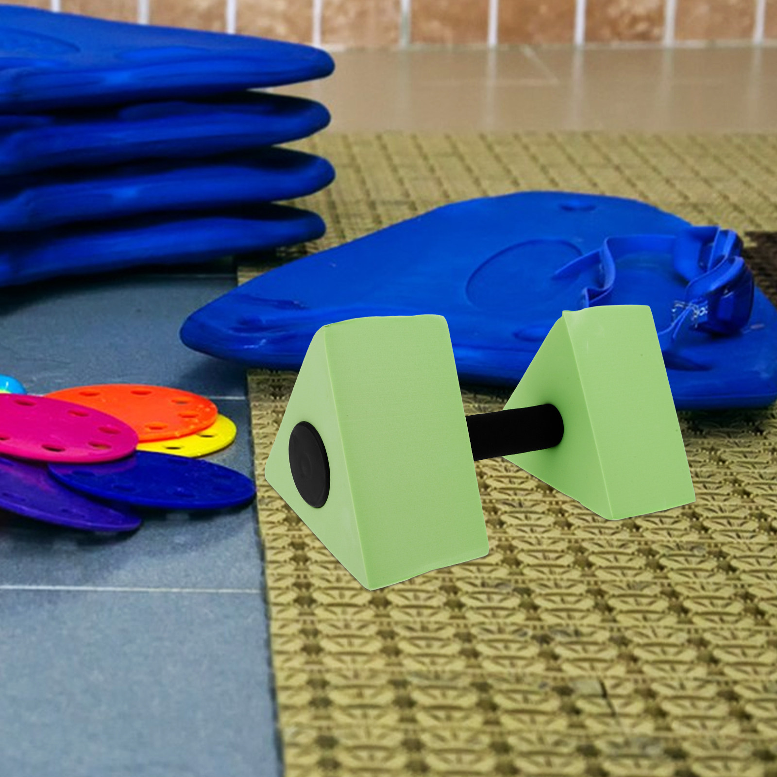 2Pcs Aqua Dumbbells for Pool E - đánh giá và giá Yoga Fitness Exercises