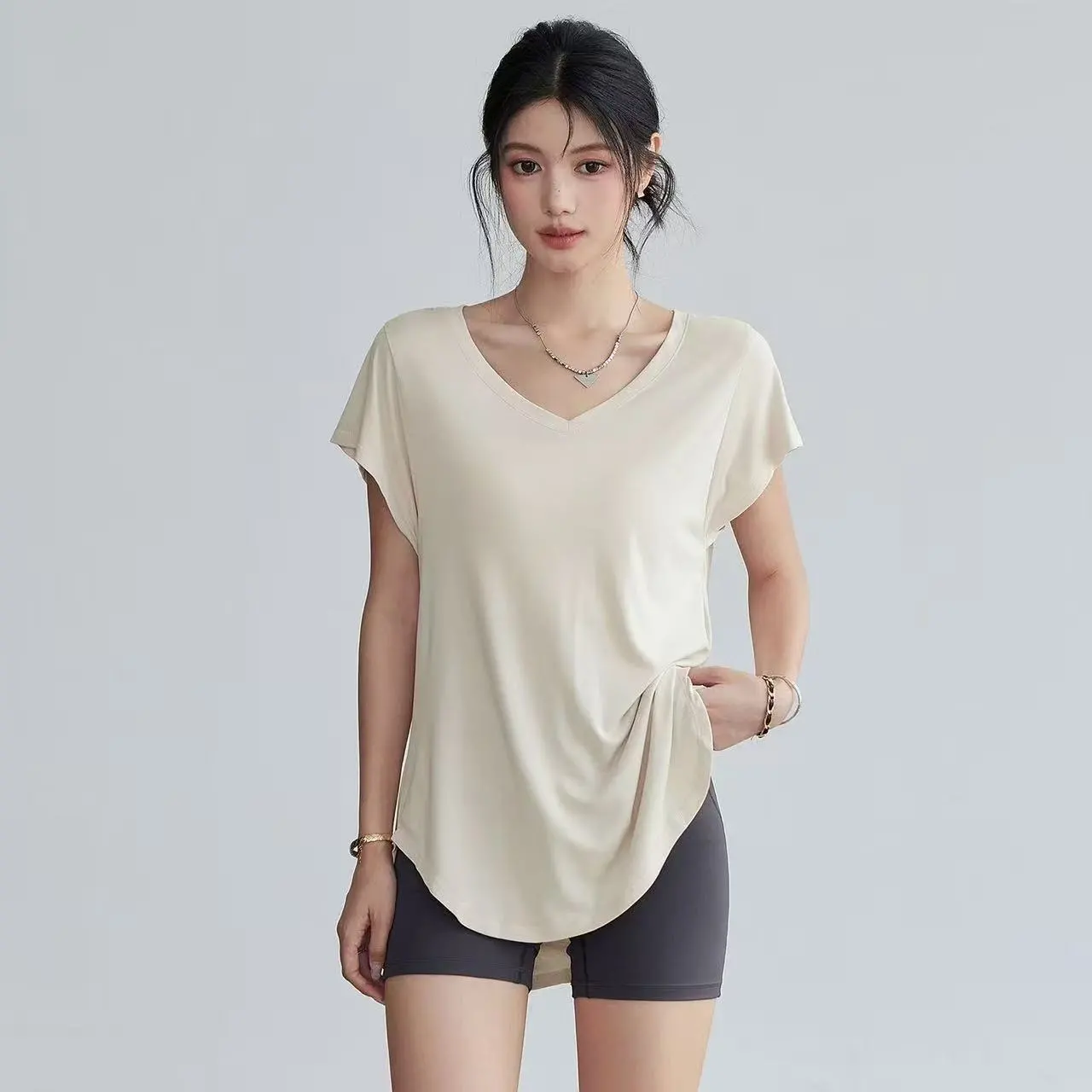 Women's Slimming Round Neck Yo - đánh giá và giá Yoga Fitness Exercises
