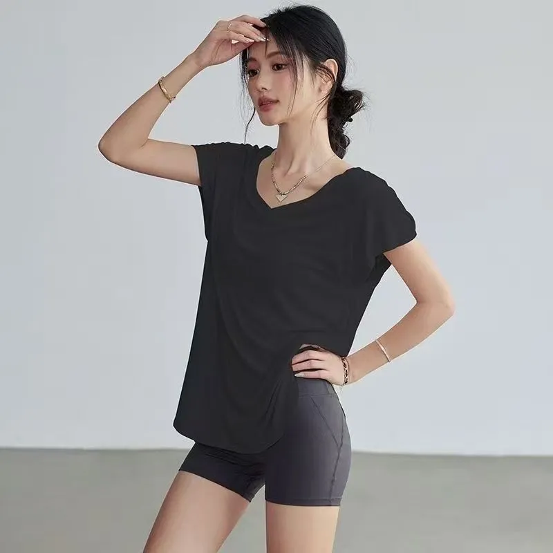 Women's Slimming Round Neck Yo - đánh giá và giá Yoga Fitness Exercises